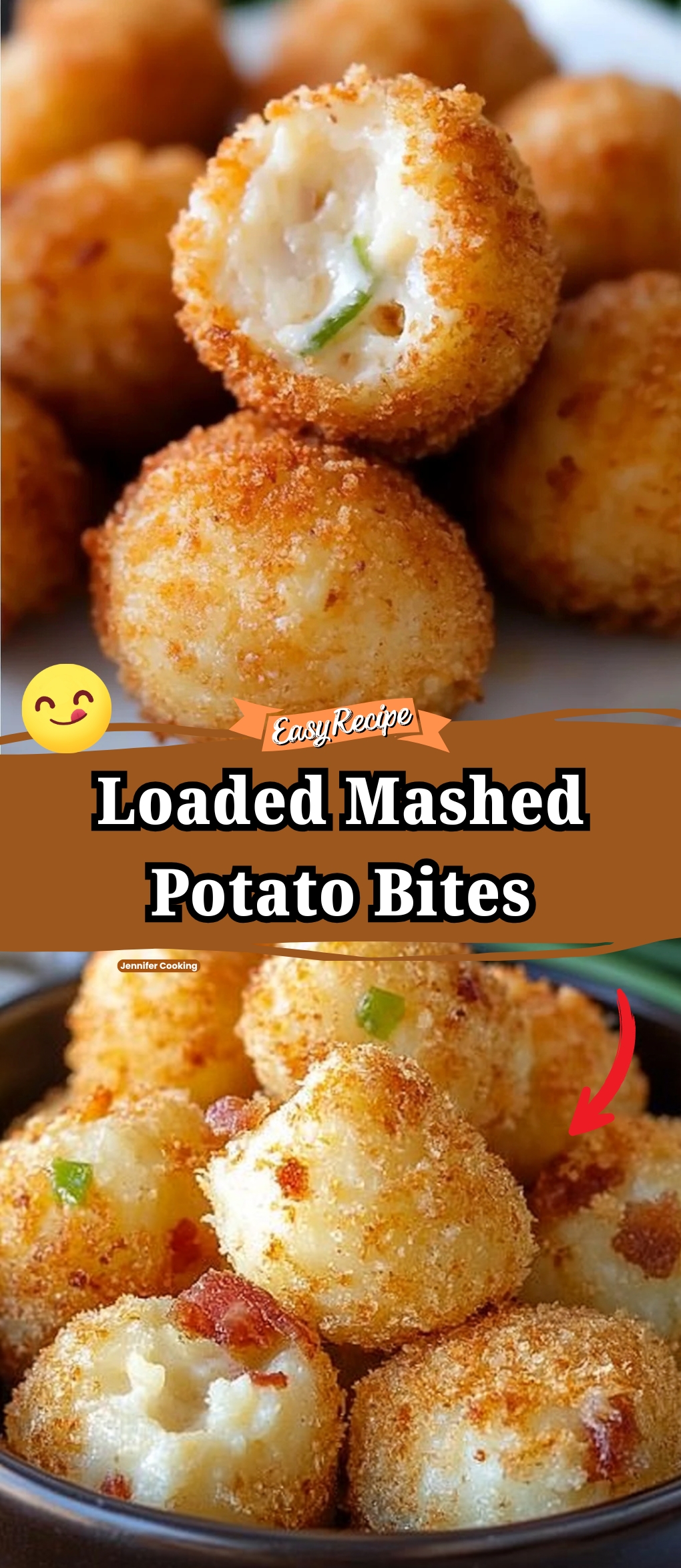 Loaded Mashed Potato Bites