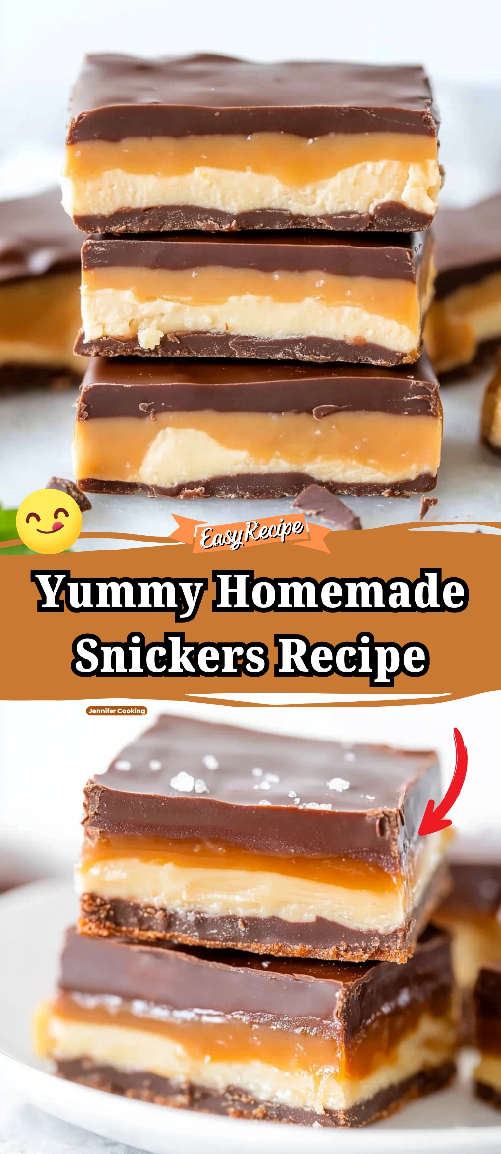 Homemade Snickers Recipe