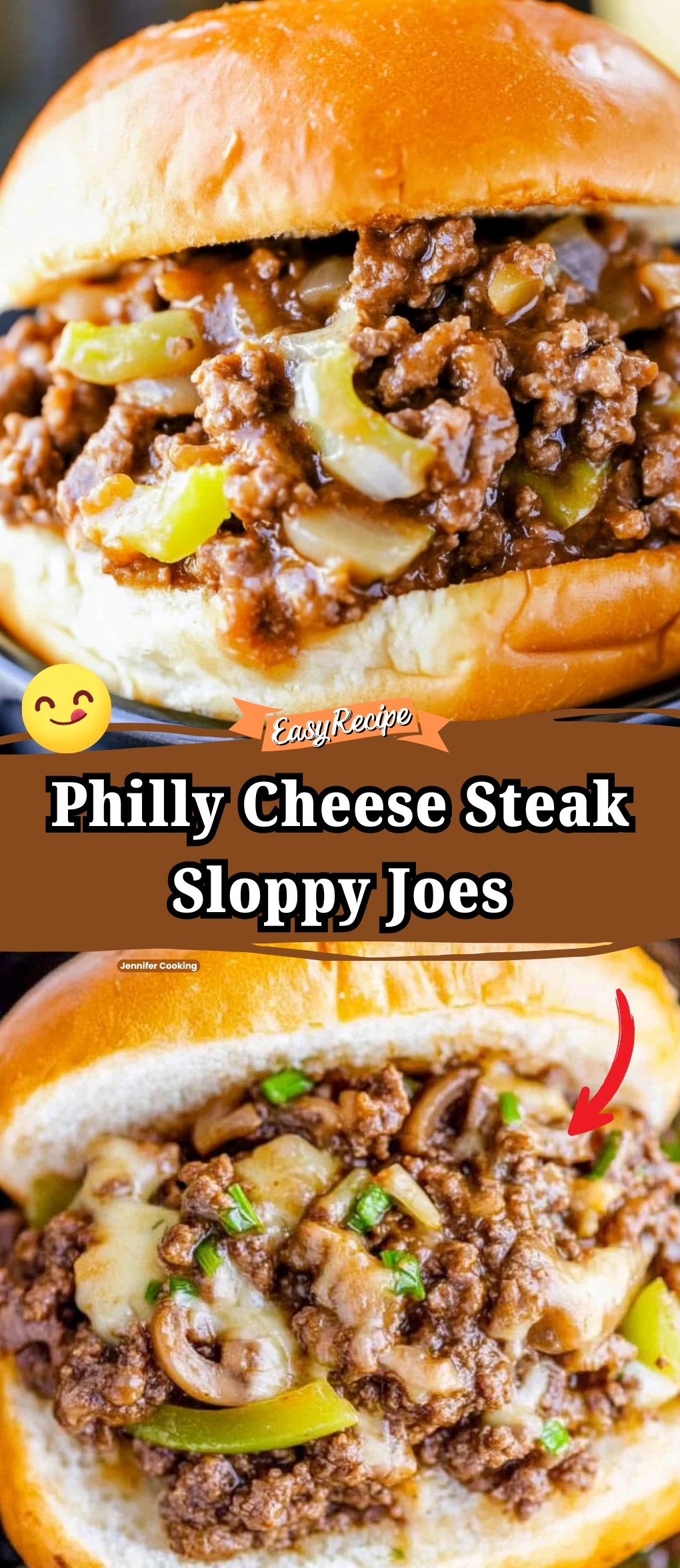 Philly Cheese Steak Sloppy Joes