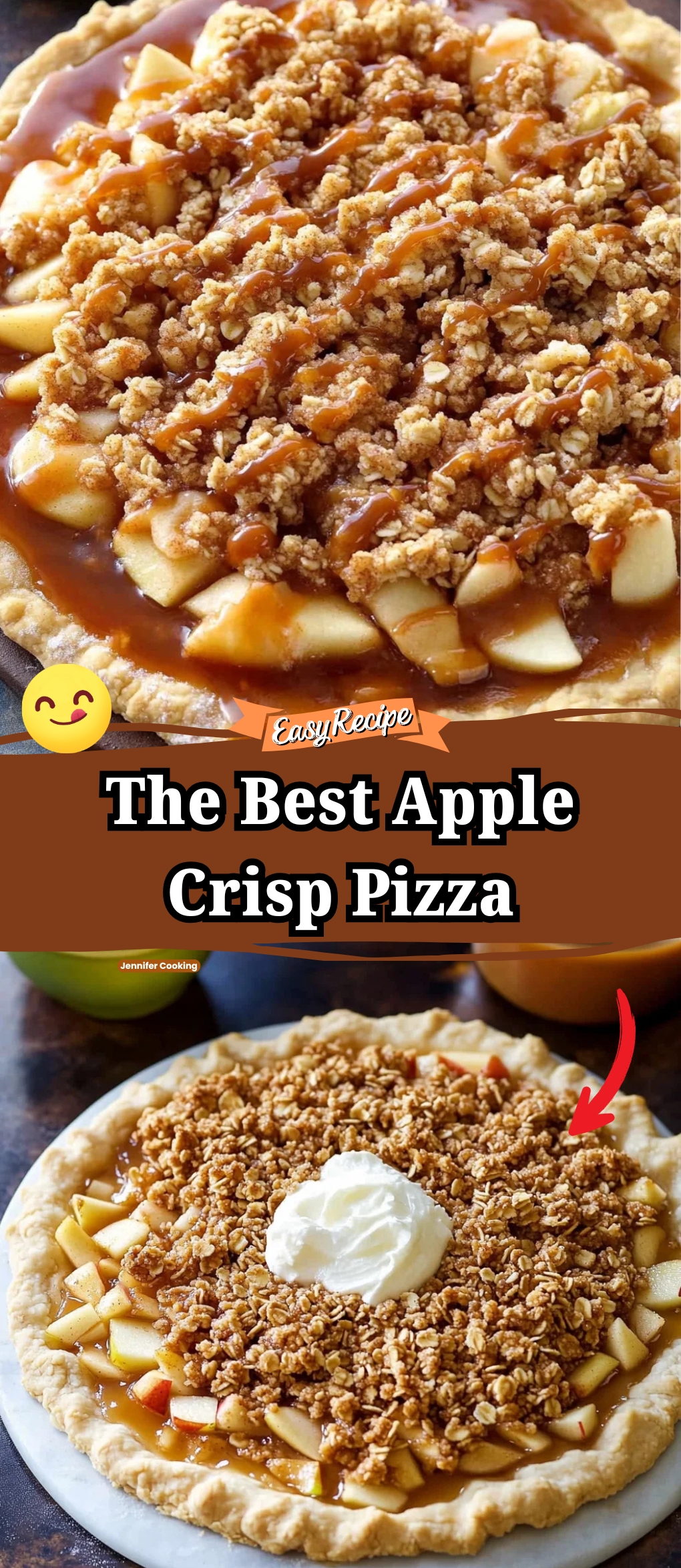 Apple Crisp Pizza
