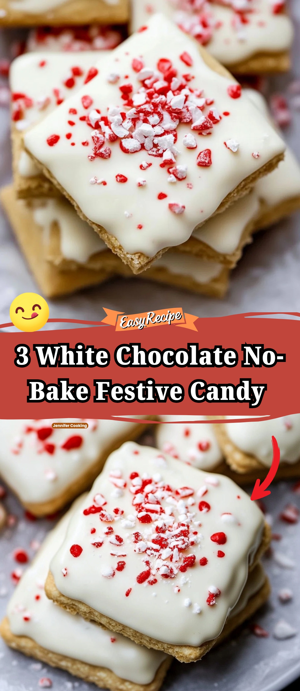3 White Chocolate No-Bake Festive Candy Recipes