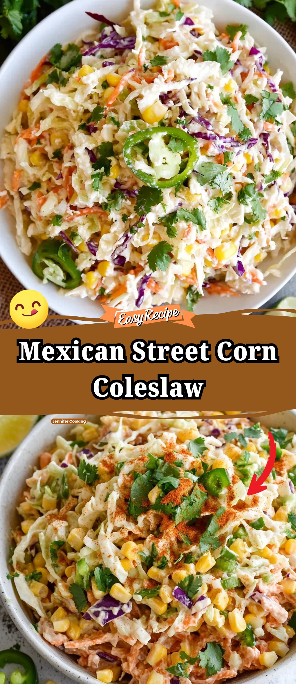 Mexican Street Corn Coleslaw