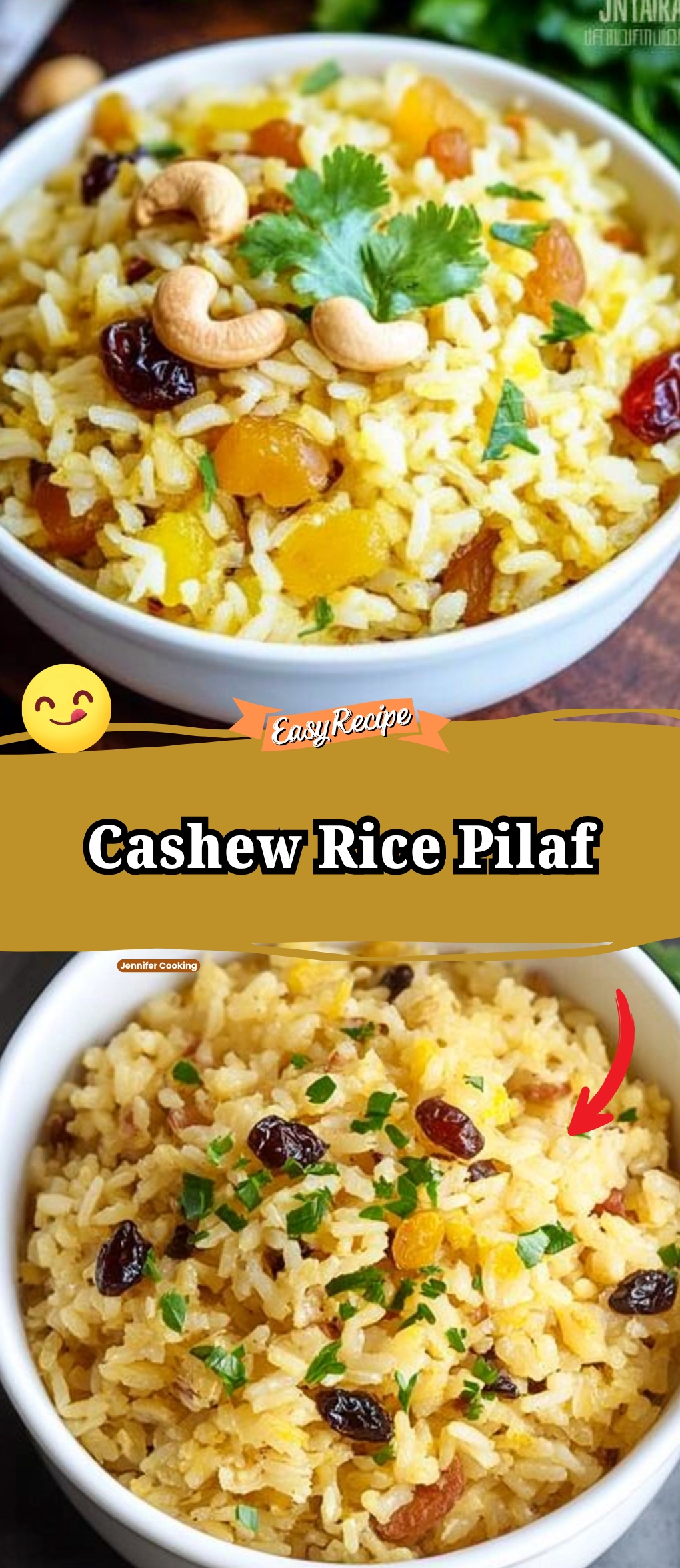 Cashew Rice Pilaf