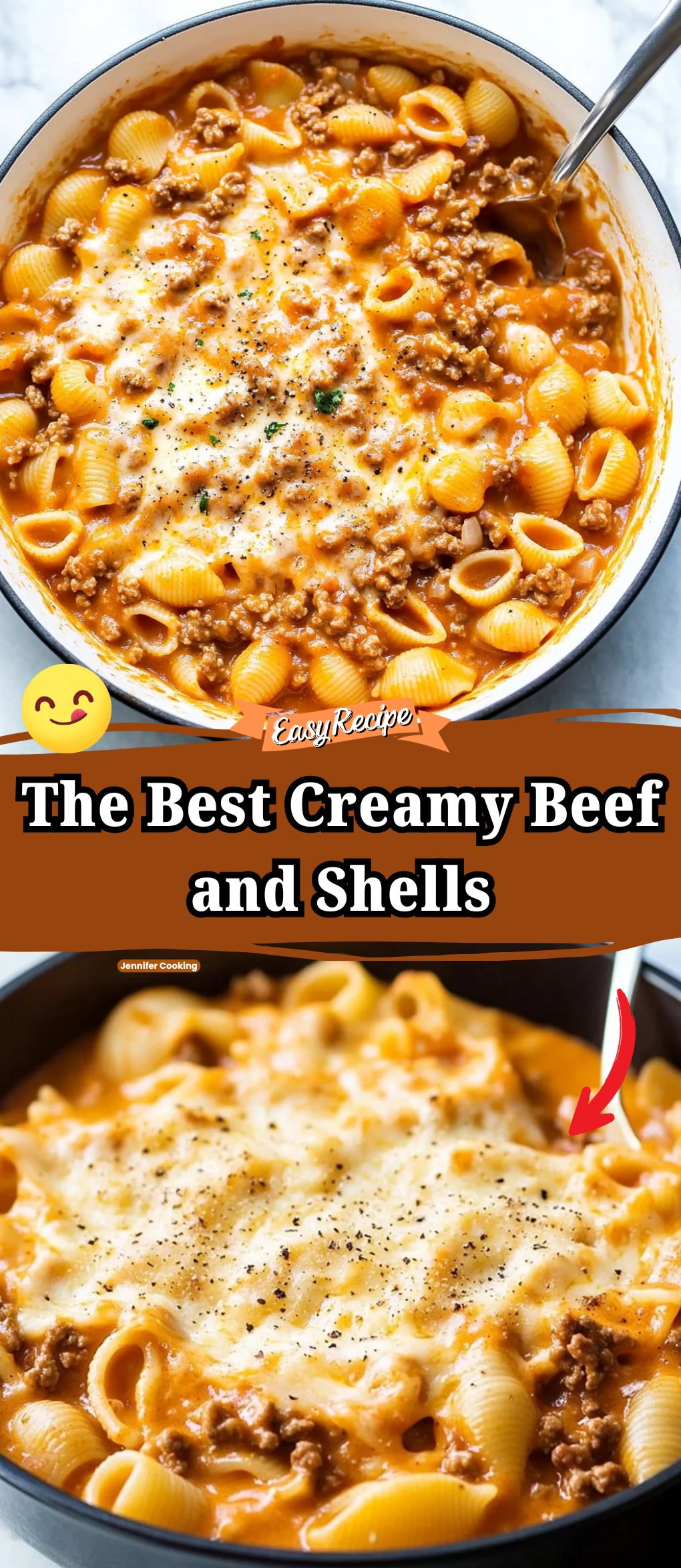 Creamy Beef and Shells