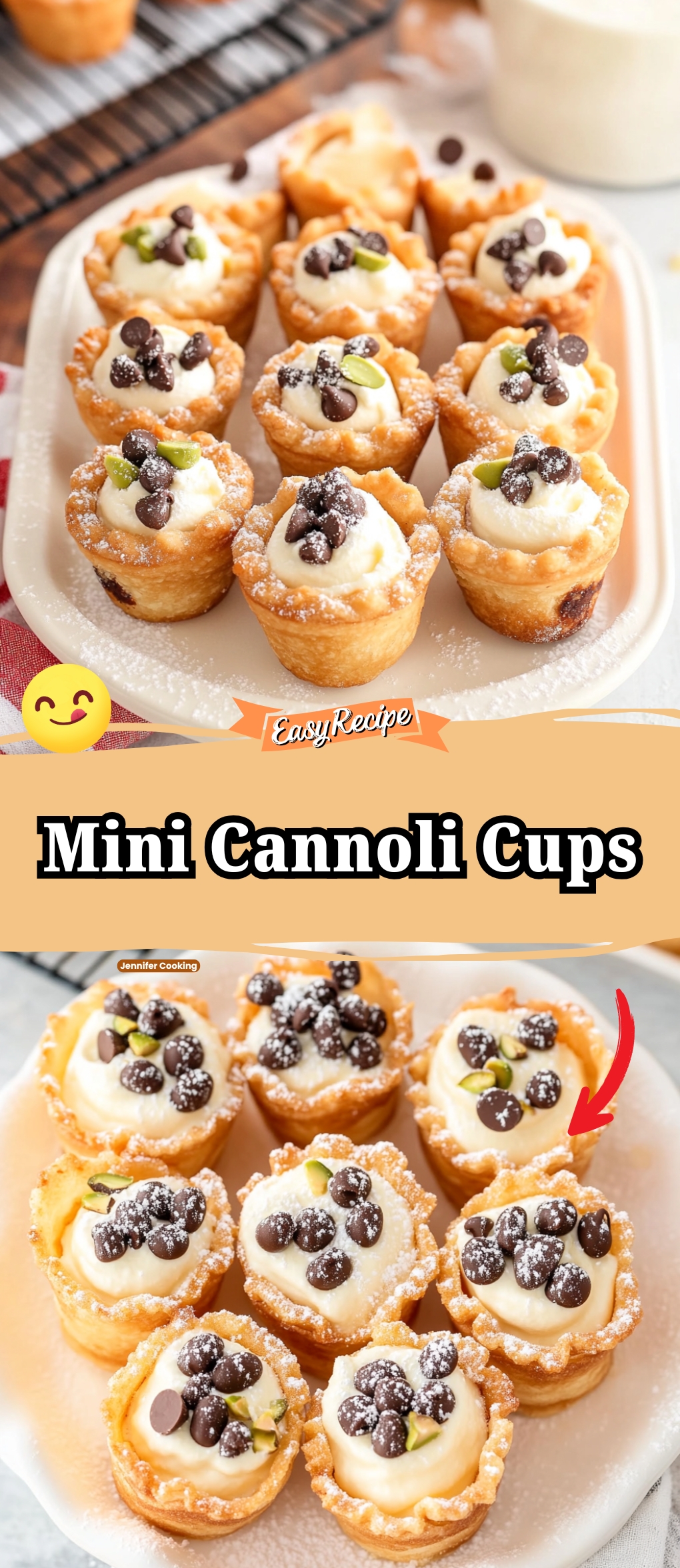 Mini Cannoli Cups