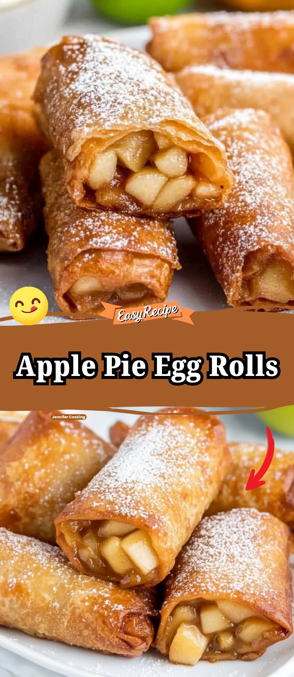 Apple Pie Egg Rolls