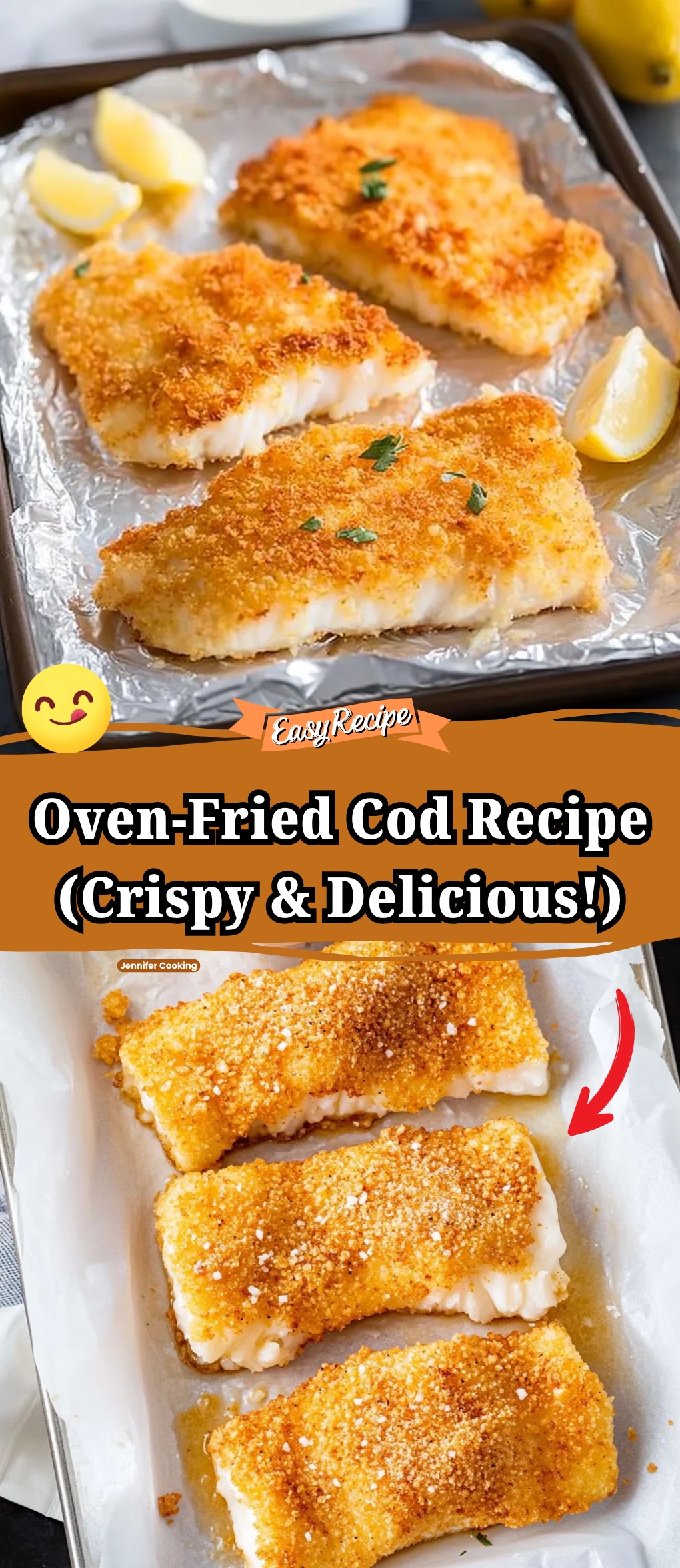 Oven-Fried Cod Recipe (Crispy & Delicious!)