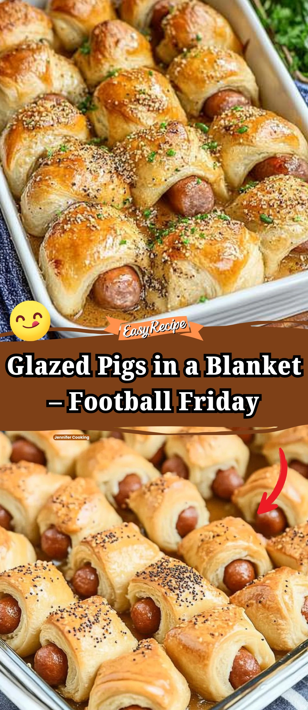 Glazed Pigs in a Blanket – Football Friday