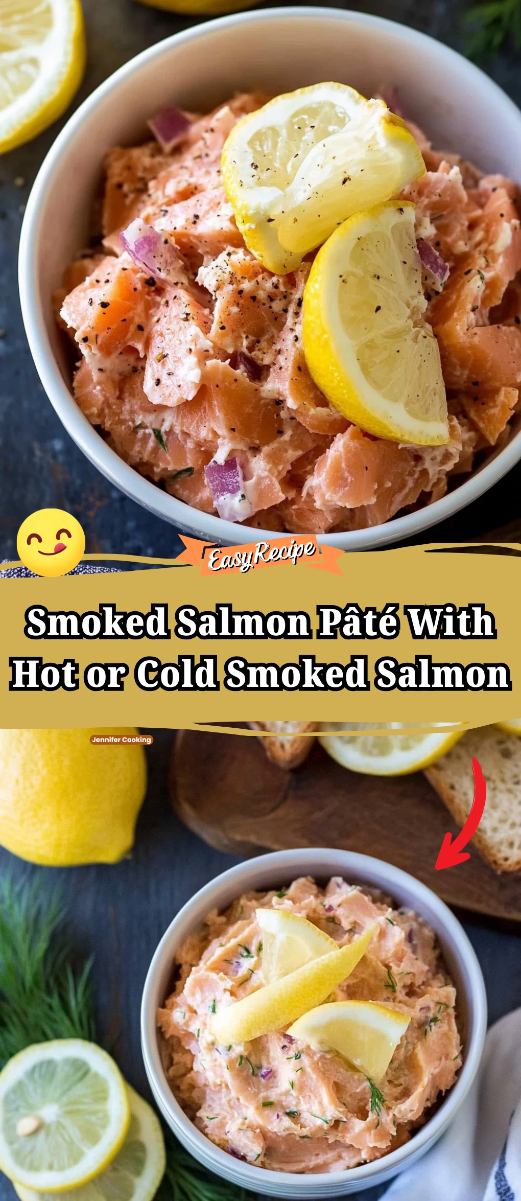 Smoked Salmon Pâté With Hot or Cold Smoked Salmon
