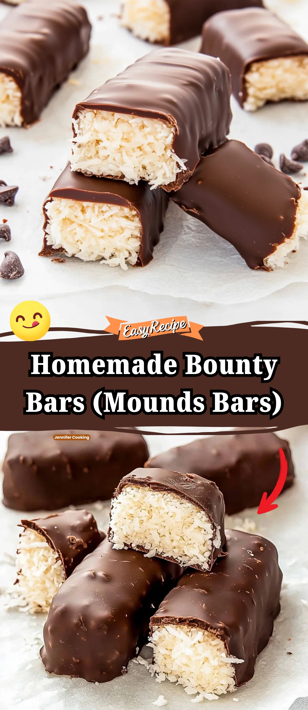 Homemade Bounty Bars (Mounds Bars)