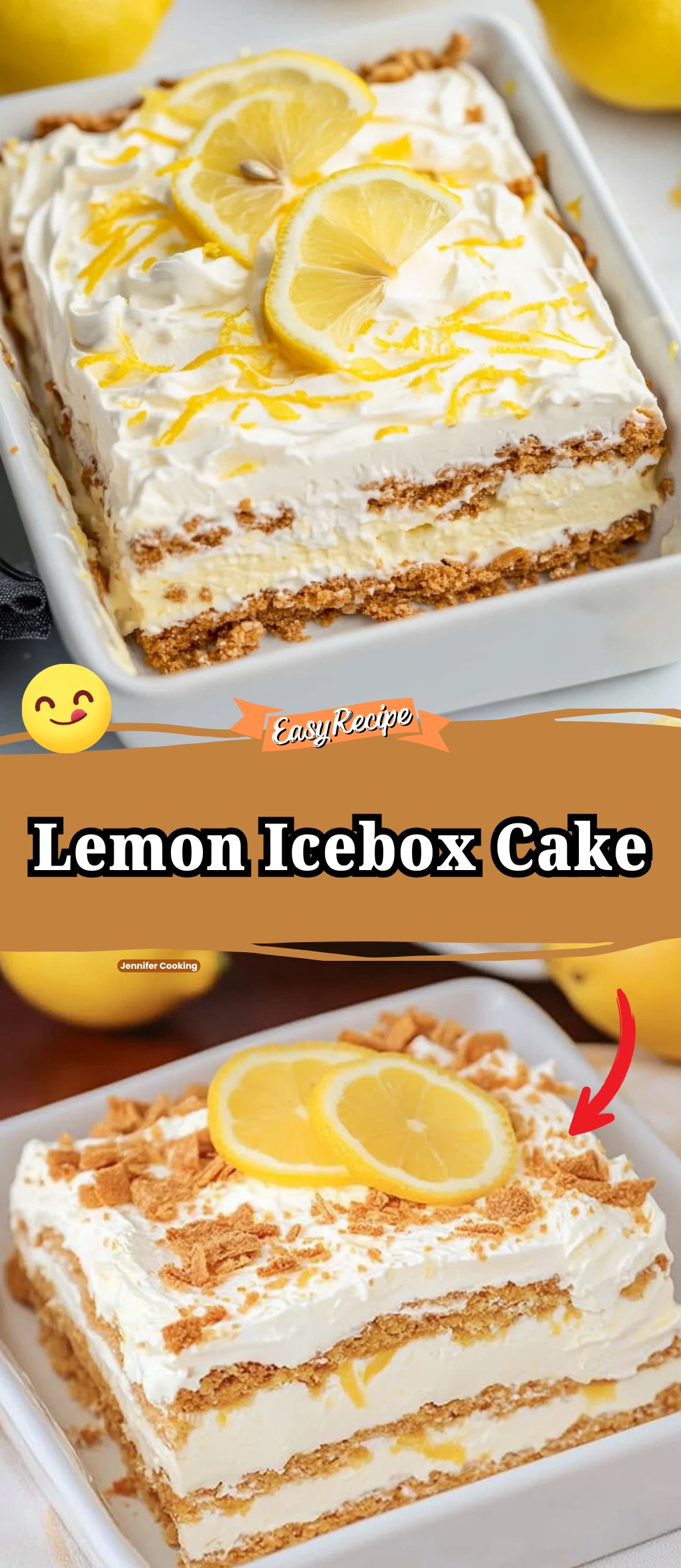 Lemon Icebox Cake
