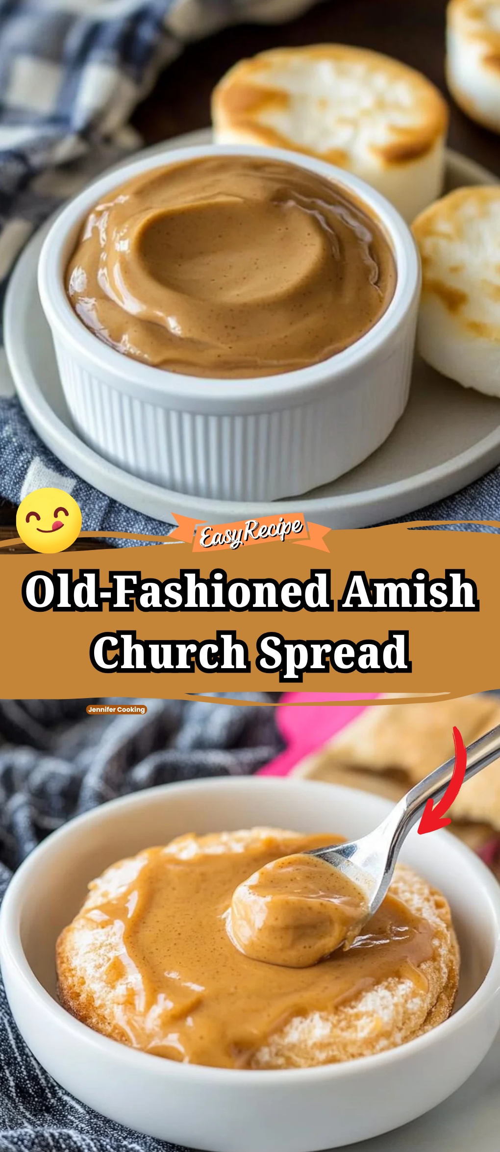 Old-Fashioned Amish Church Spread