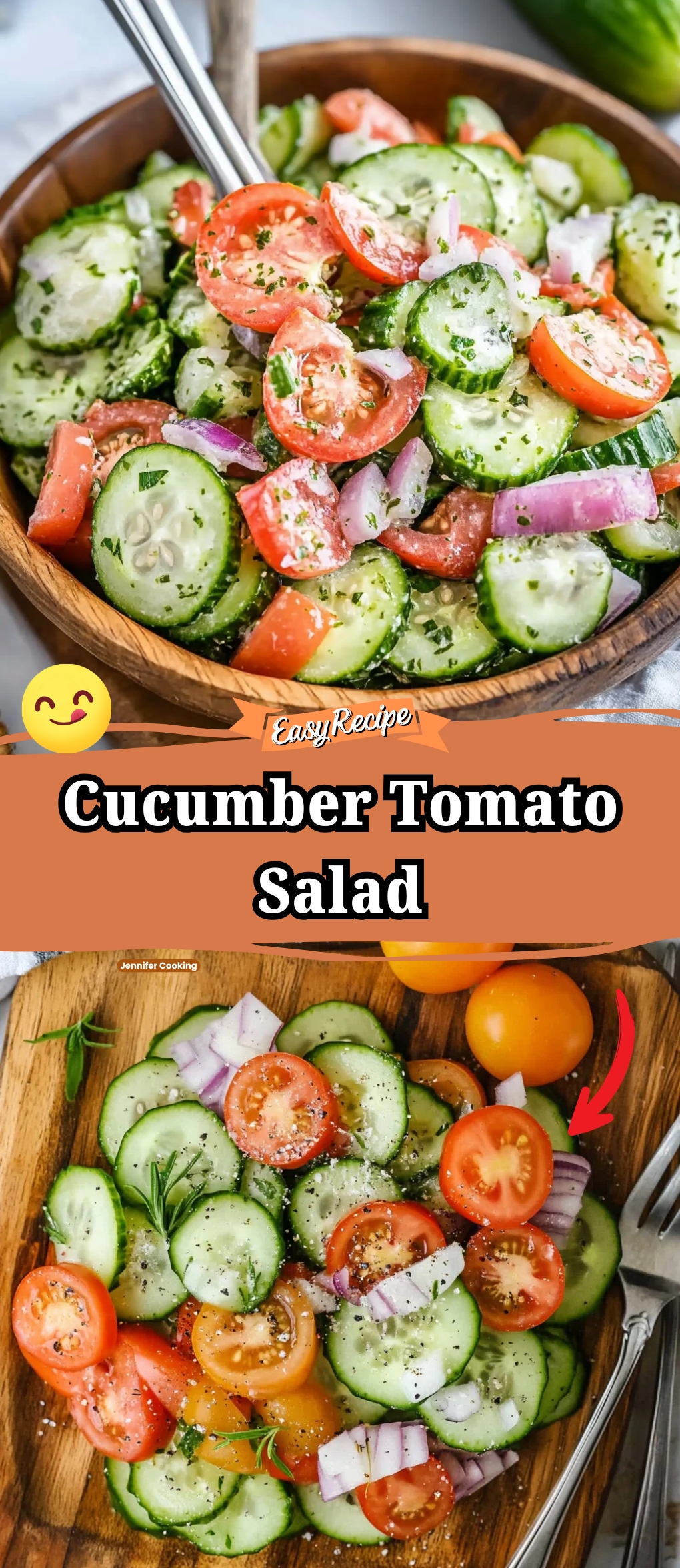 Cucumber Tomato Salad