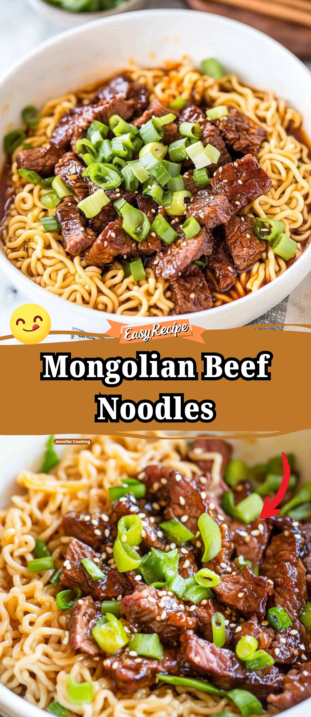 Mongolian Beef Noodles