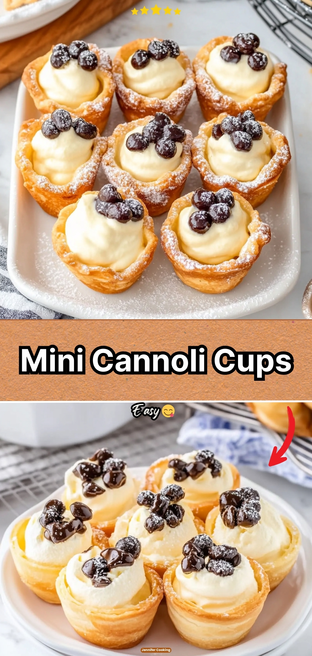 Mini Cannoli Cups
