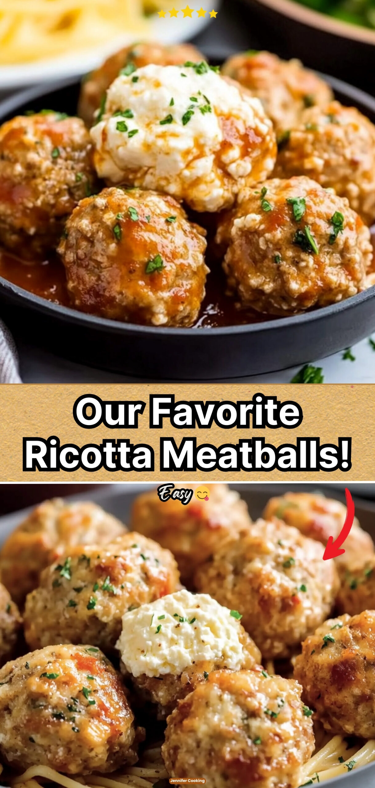 Our Favorite Ricotta Meatballs!