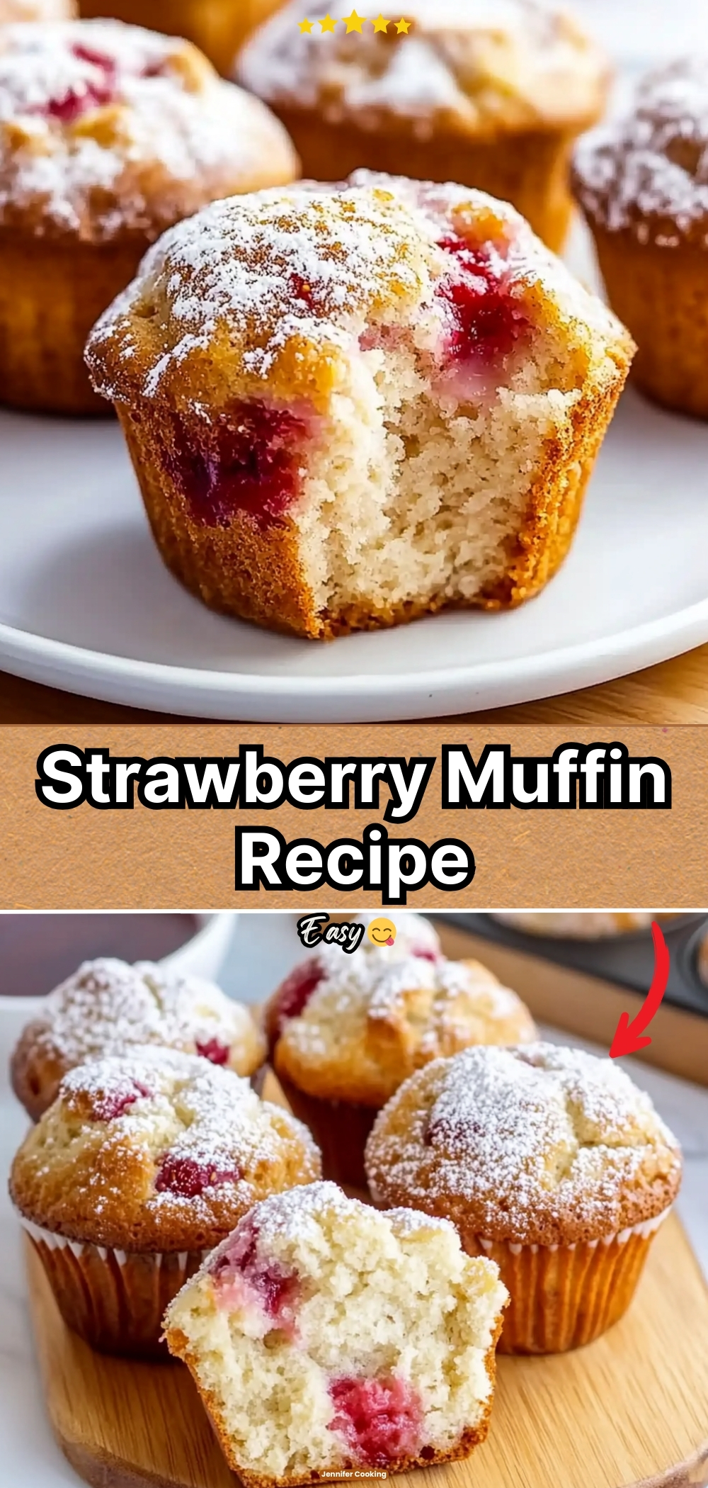 Strawberry Muffin Recipe