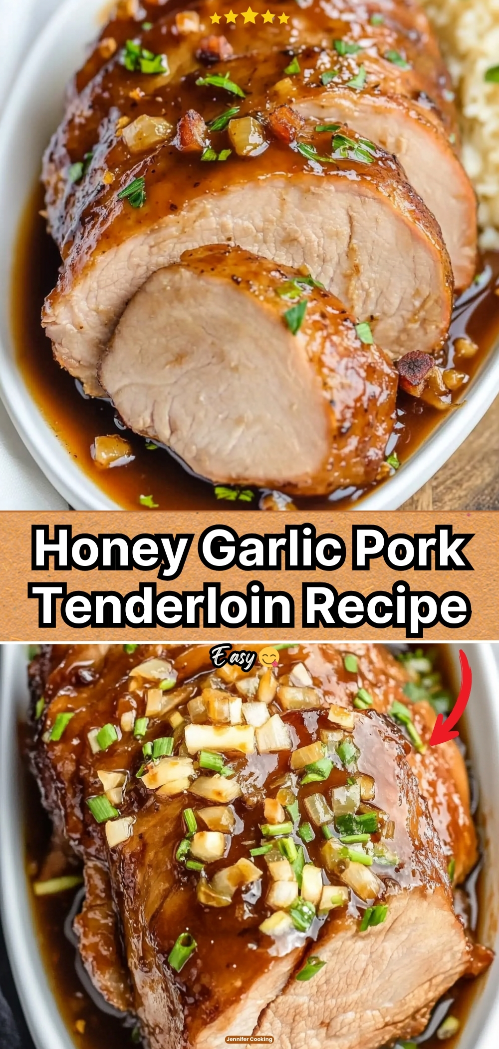 Honey Garlic Pork Tenderloin Recipe