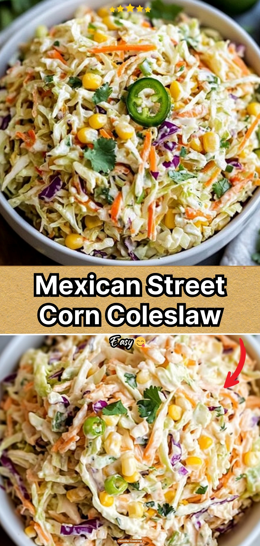 Mexican Street Corn Coleslaw