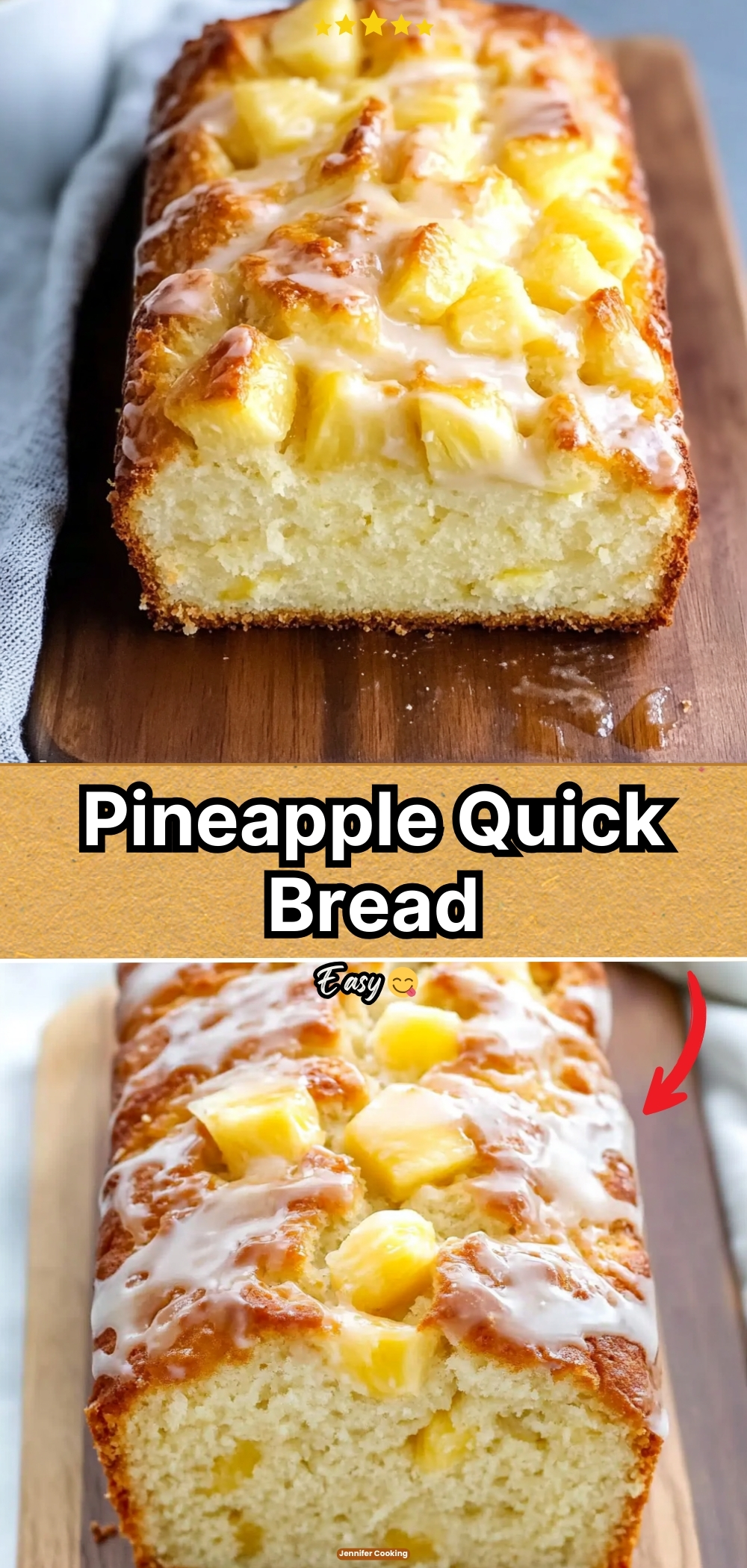 Pineapple Quick Bread