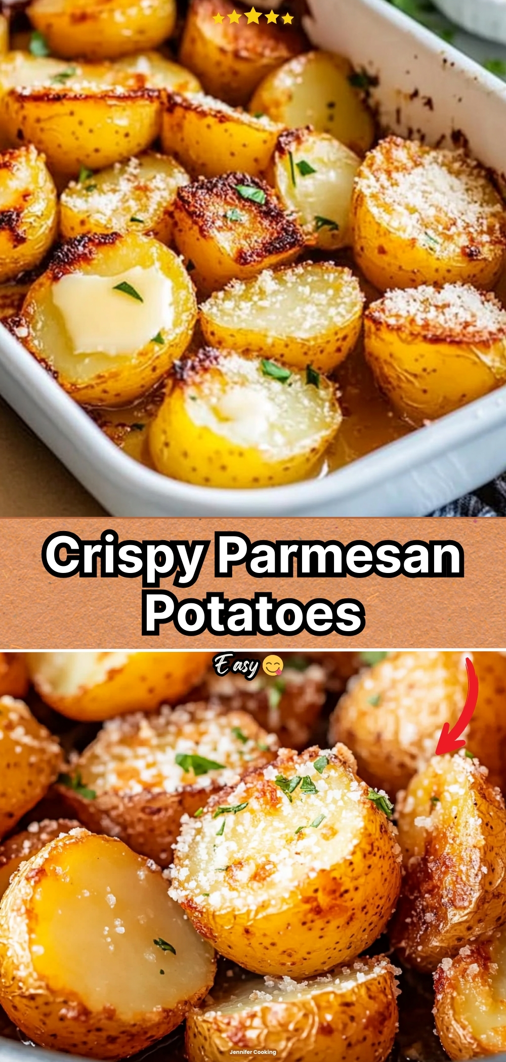 Crispy Parmesan Potatoes