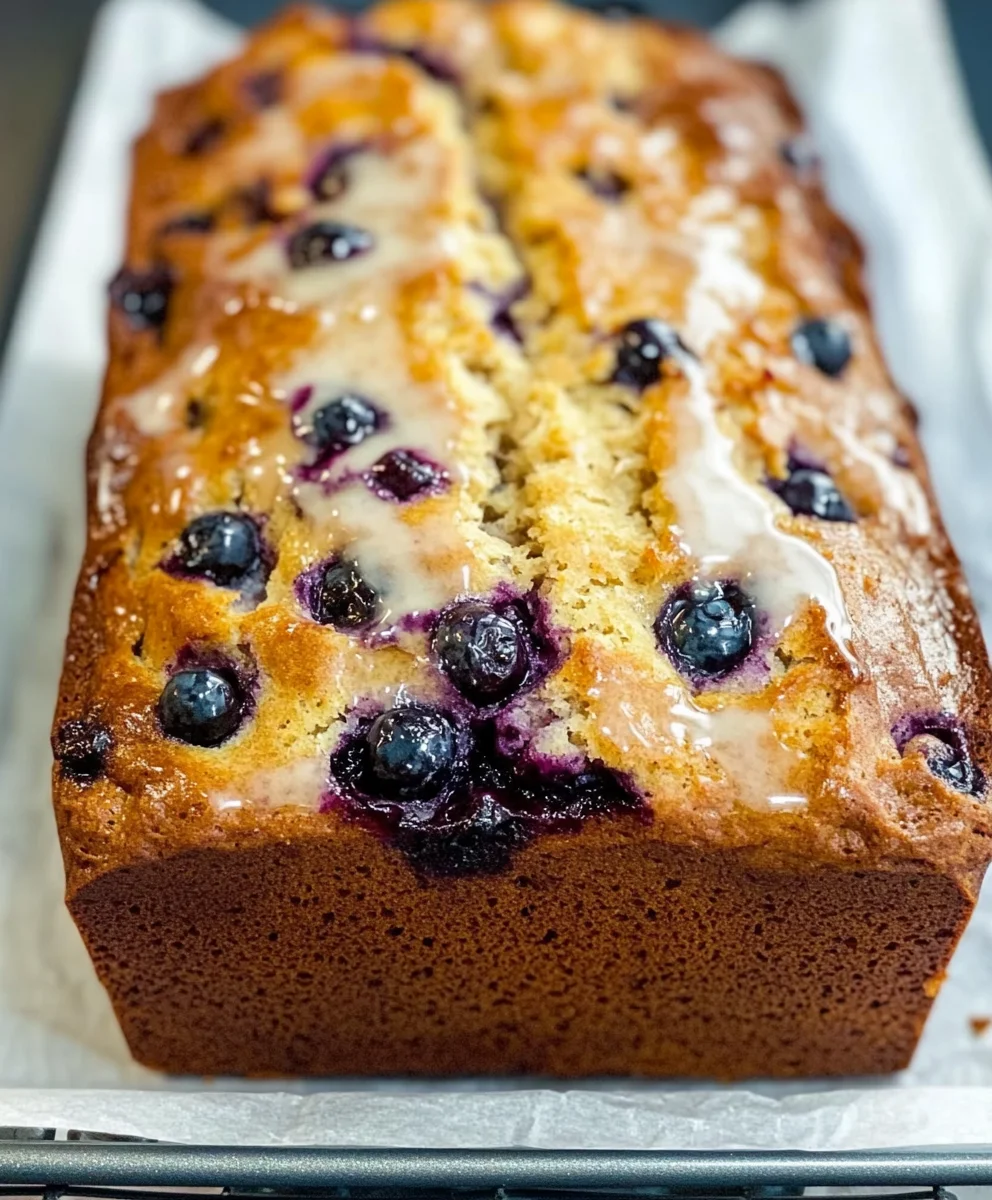 Lemon Blueberry Yogurt Loaf
