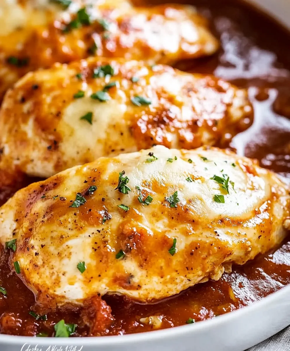 Easy Mozzarella Chicken Recipe (Low Carb Chicken Parm)