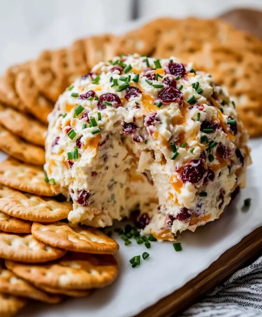 Cranberry Pecan Cheese Ball