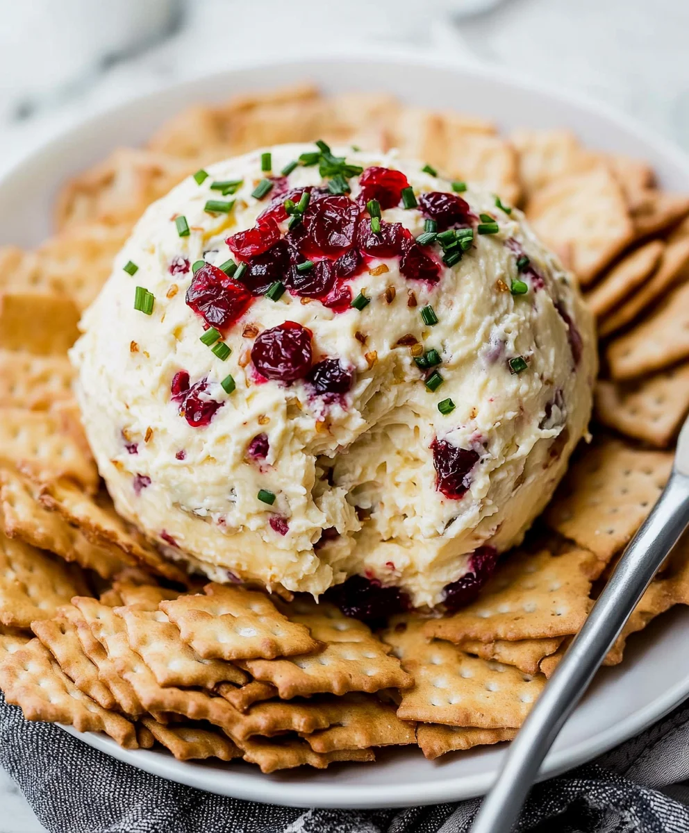 Cranberry Pecan Cheese Ball