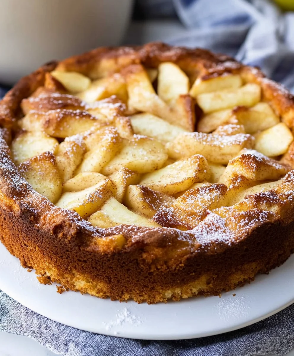 Easy Italian Apple Cake (Torta Di Mele)