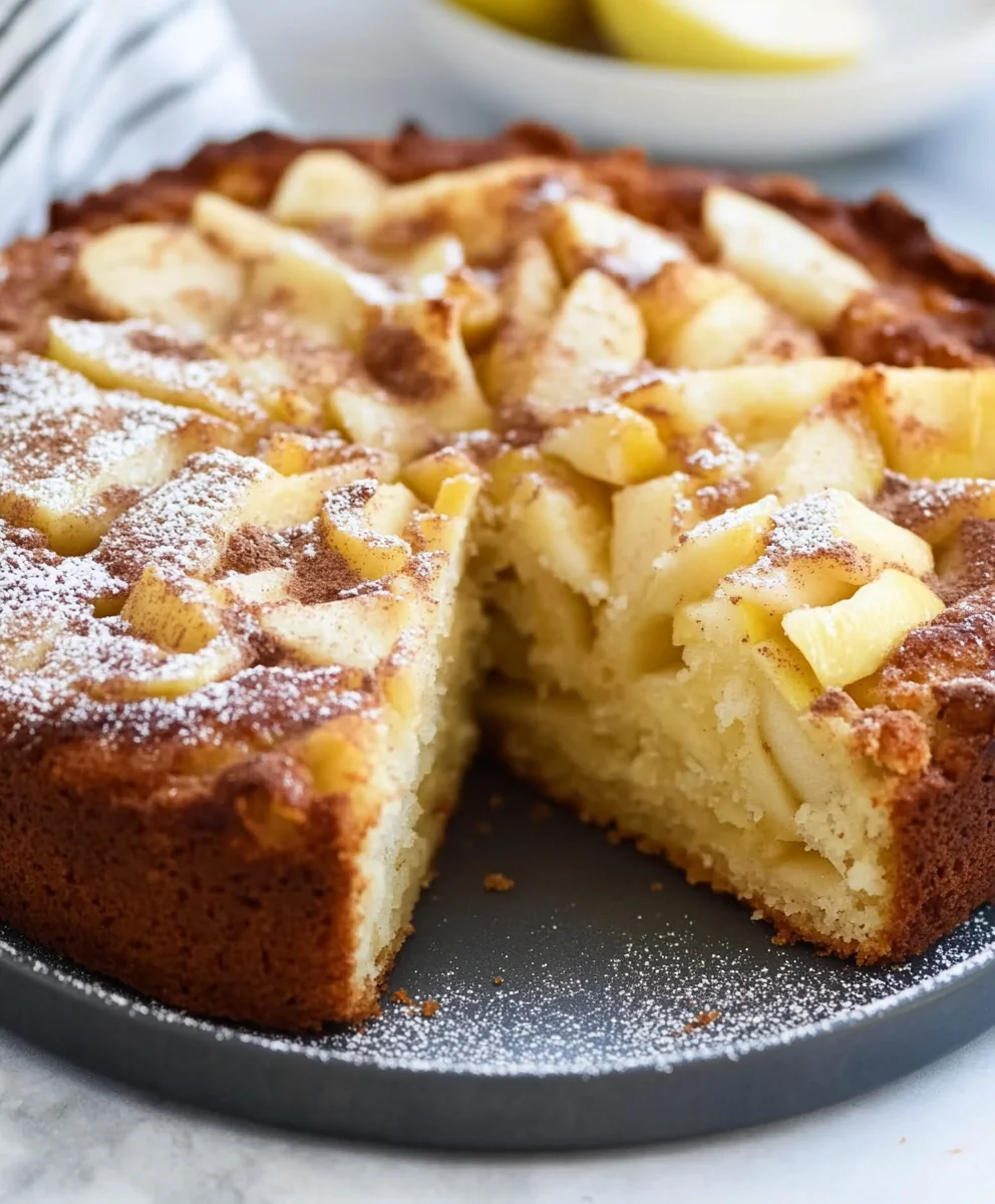 Easy Italian Apple Cake (Torta Di Mele)
