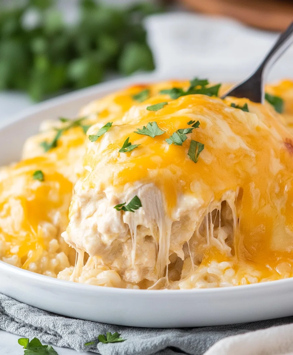 Angel Chicken and Rice Casserole
