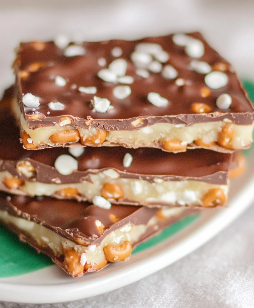 Christmas Pretzel Bark