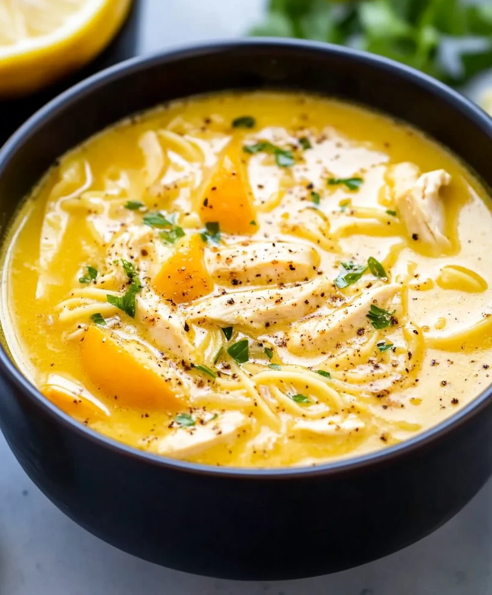 Lemon Chicken Soup