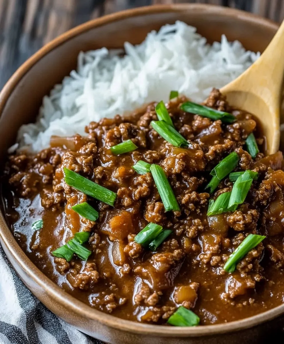 Easy Mongolian Ground Beef Recipe