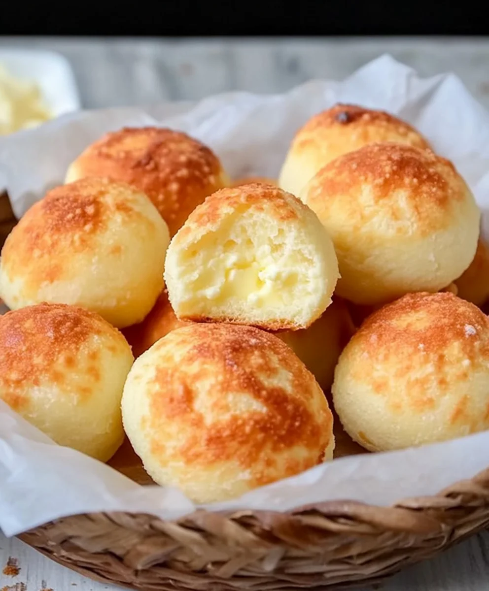 Pan de yuca or cassava cheese bread