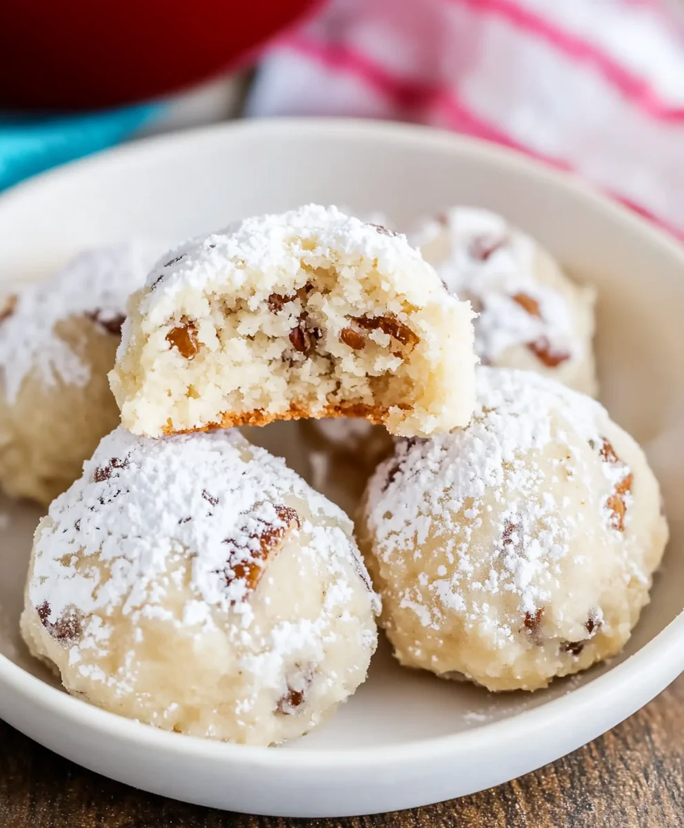 Mom’s Russian Tea Cookies