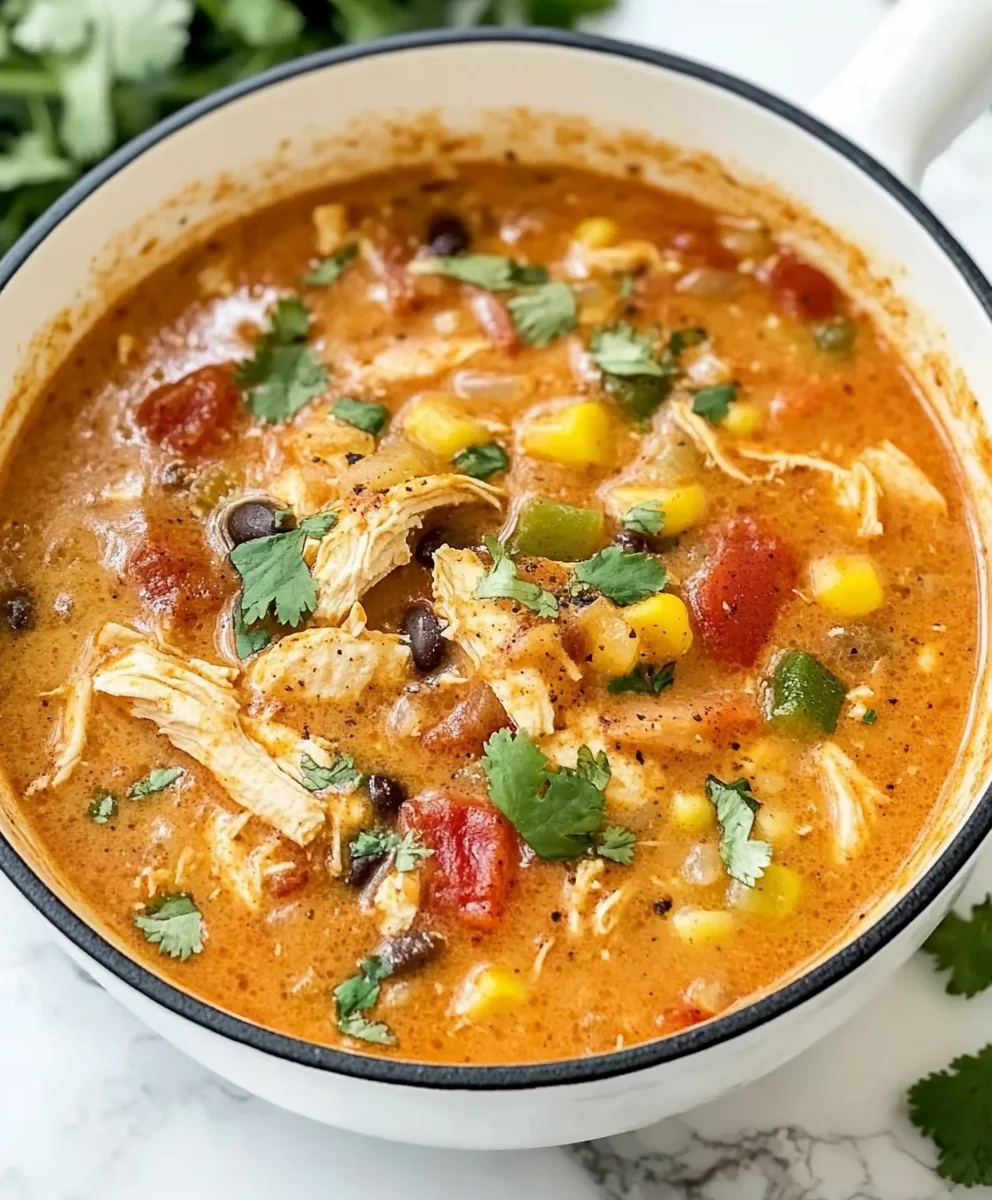 Chicken Enchilada Soup