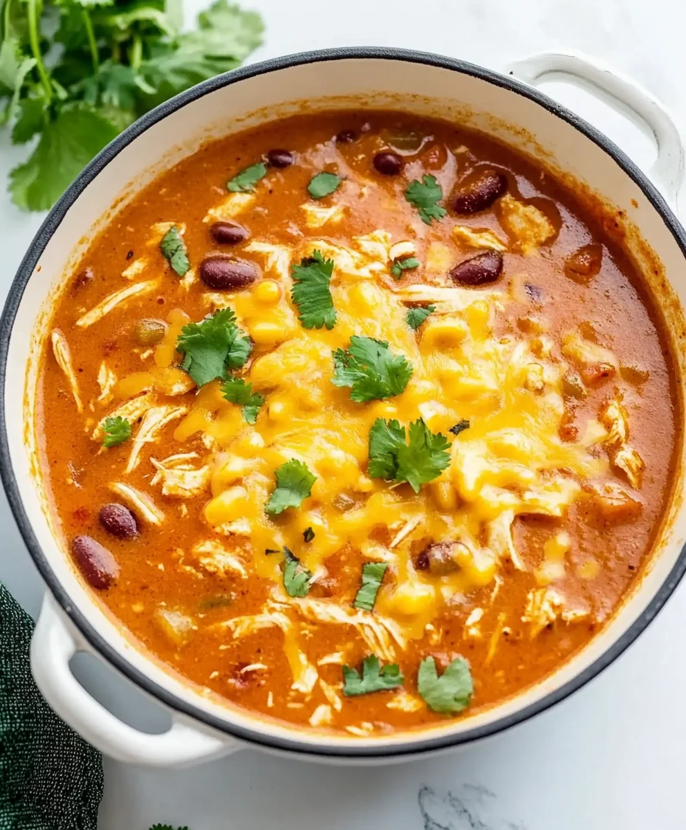 Chicken Enchilada Soup