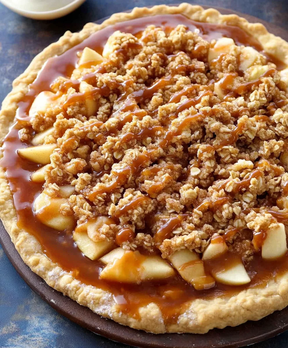 Apple Crisp Pizza