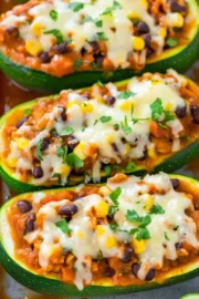 Mexican Zucchini Boats