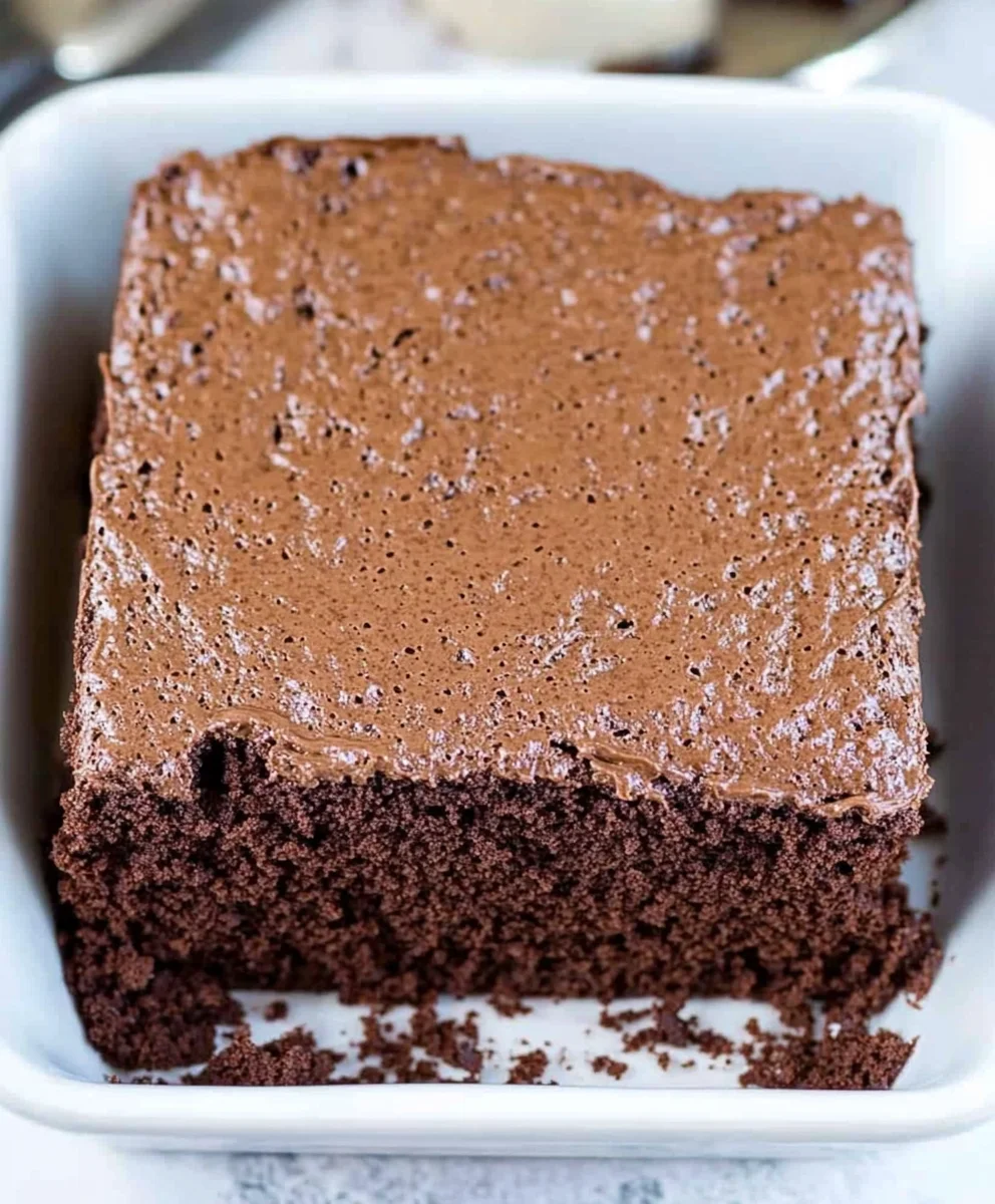 Chocolate Mayonnaise Cake