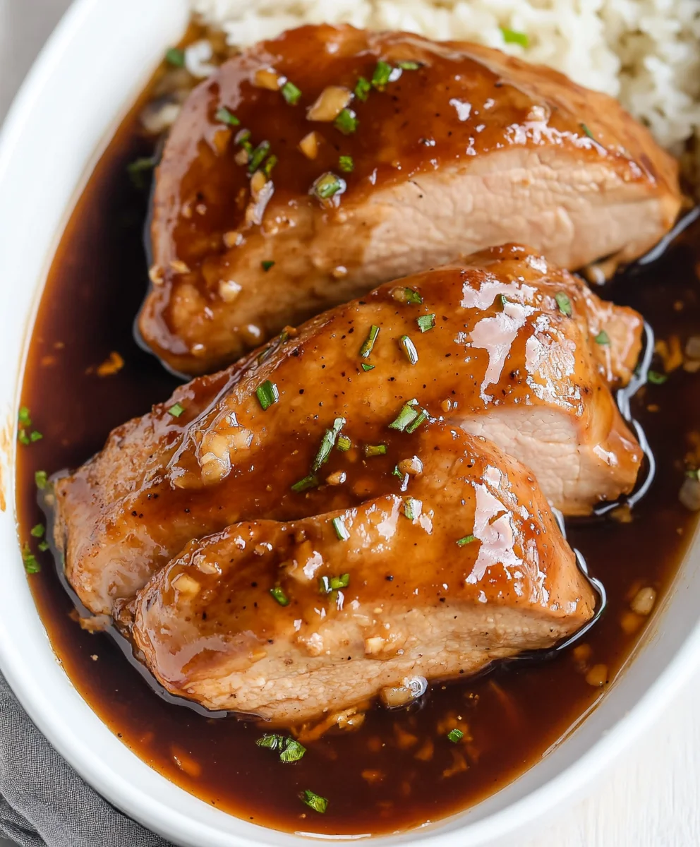 Honey Garlic Pork Tenderloin Recipe