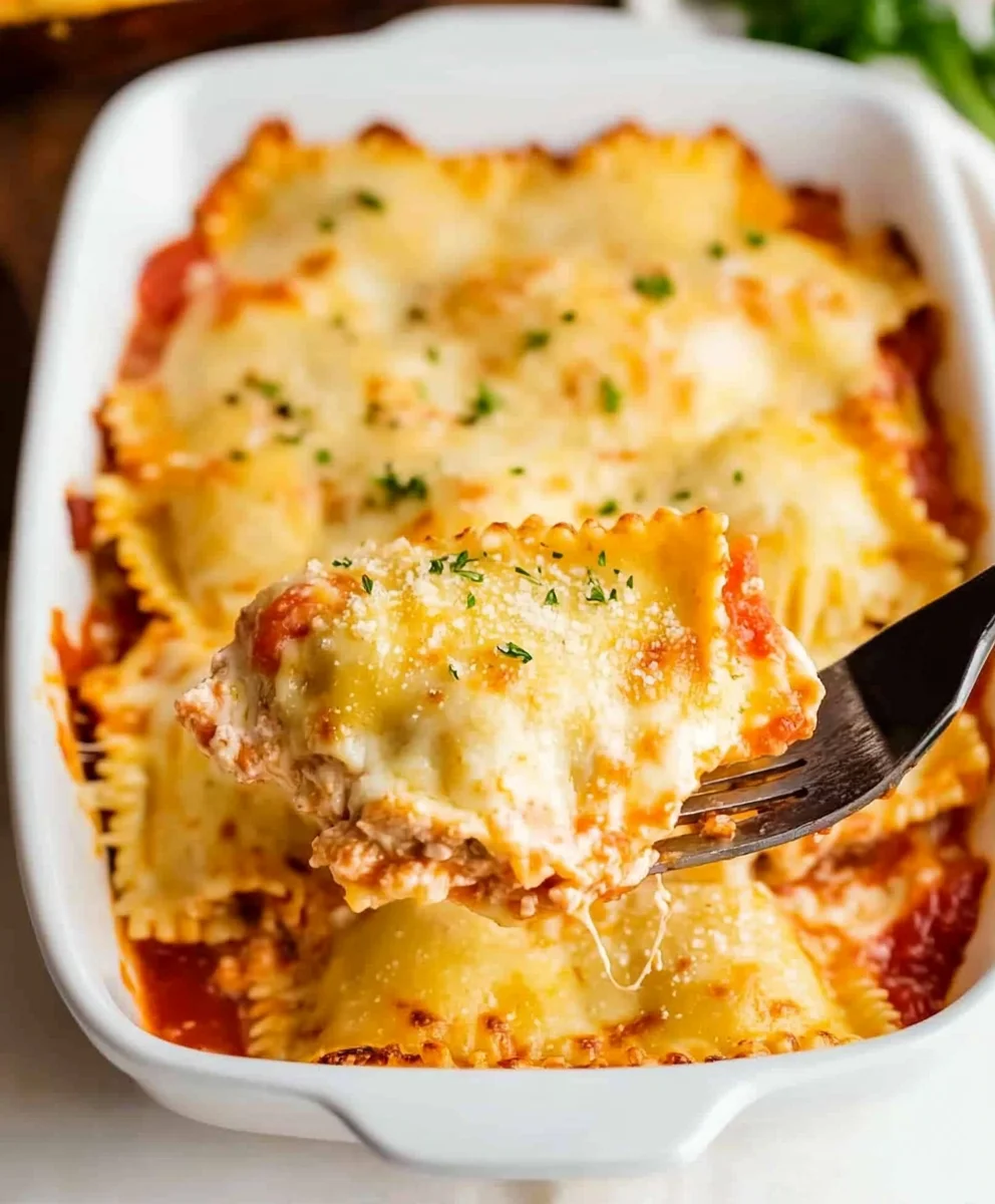 Million Dollar Ravioli Lasagna