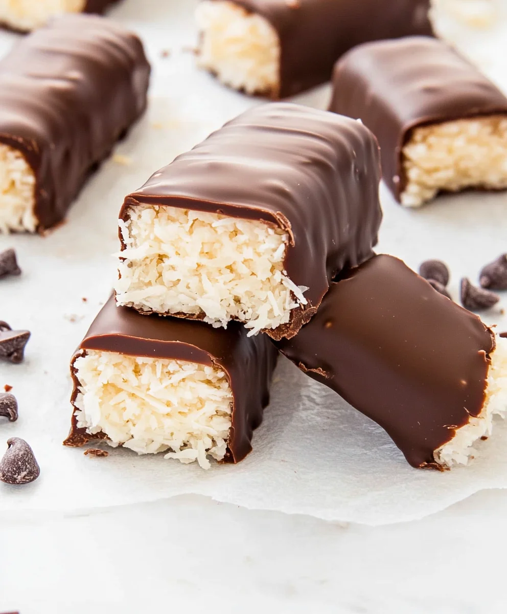 Homemade Bounty Bars (Mounds Bars)