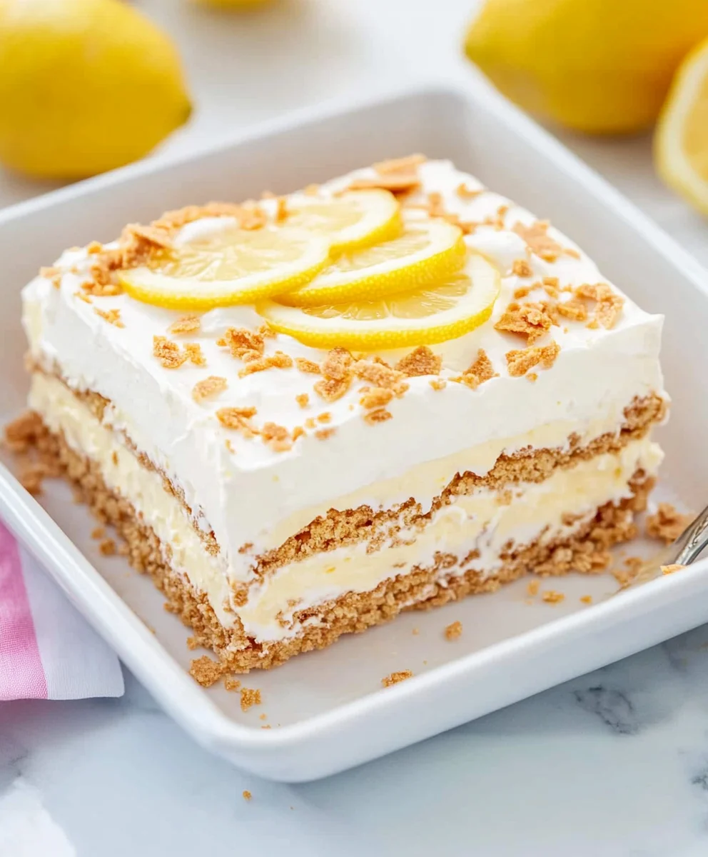 Lemon Icebox Cake