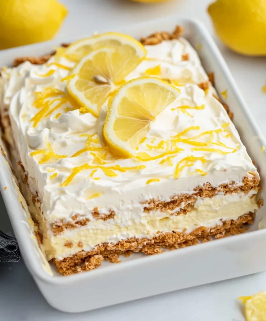 Lemon Icebox Cake