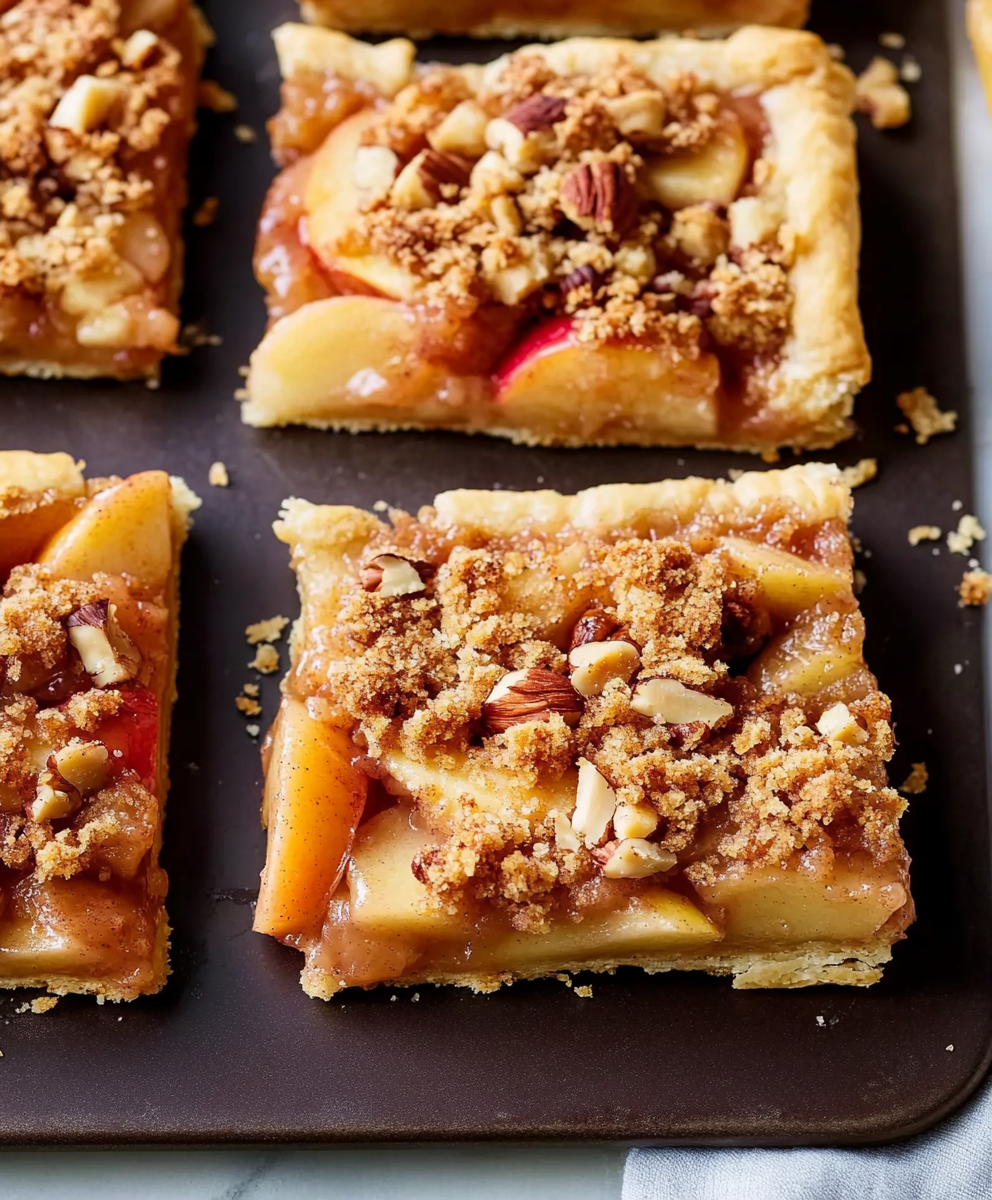 Flaky Apple Pie Bars