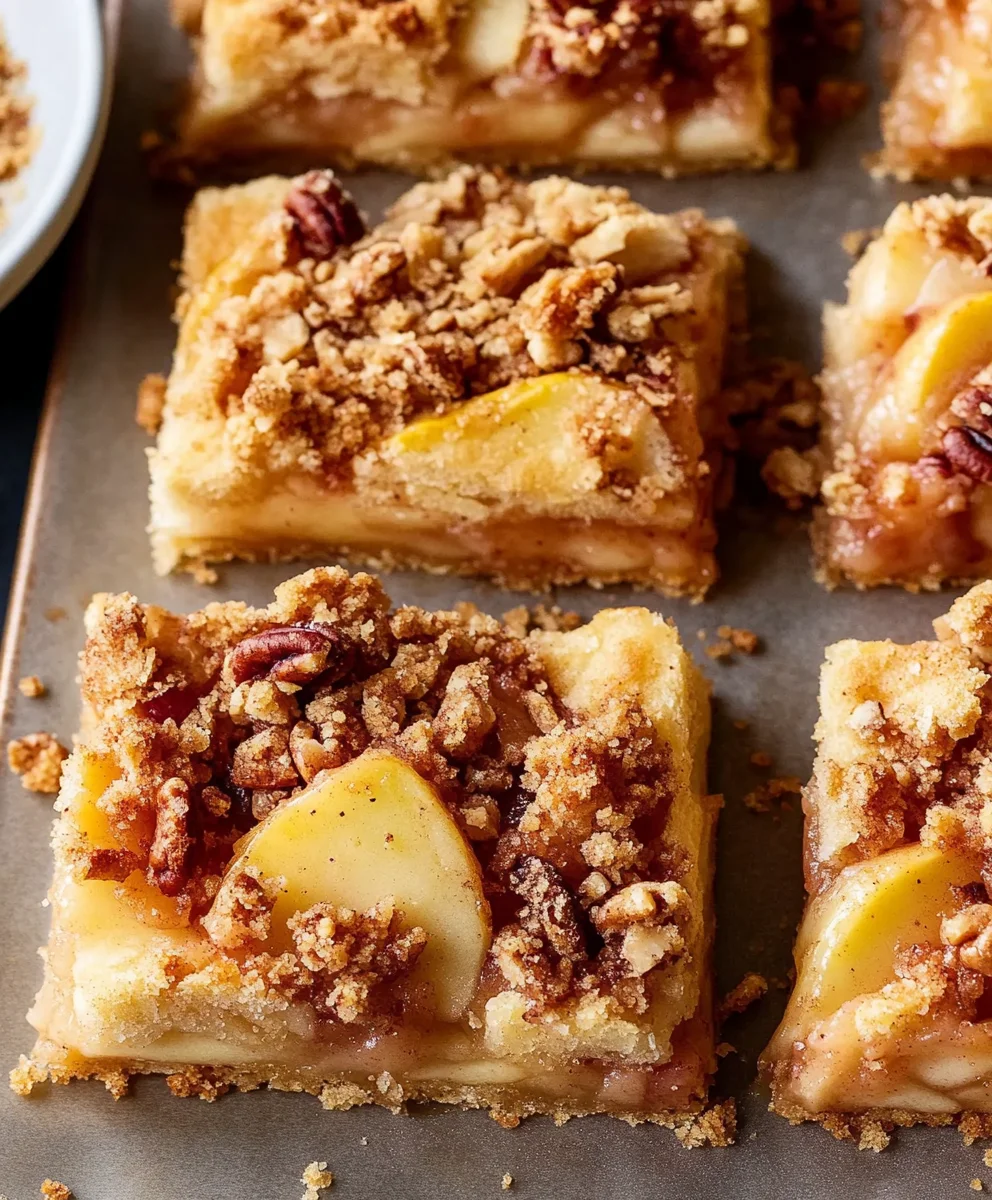 Flaky Apple Pie Bars
