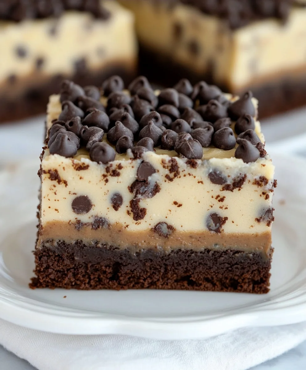 Chocolate Chip Cookie Dough Brownies